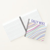 Carnet coloré personnalisé (Intérieur)