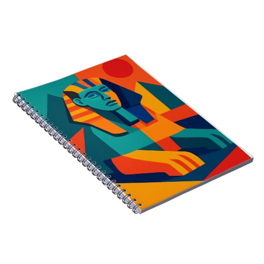 Carnet coloré Pop Art Sphinx (Côté Droit)