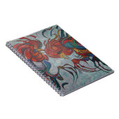 Carnet Coloré Roosters de la ferme (Côté Droit)