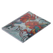 Carnet Coloré Roosters de la ferme (Côté gauche)