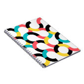 Carnet Coloré, tendance, gai, fun moderne géométrique (Côté Droit)