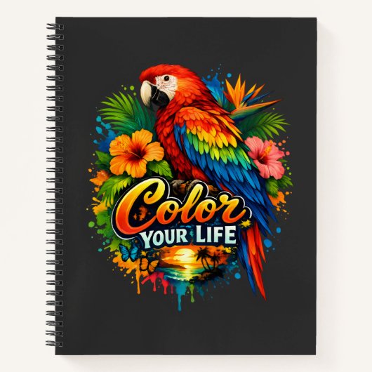 Carnet Colorer Votre Vie (Devant)