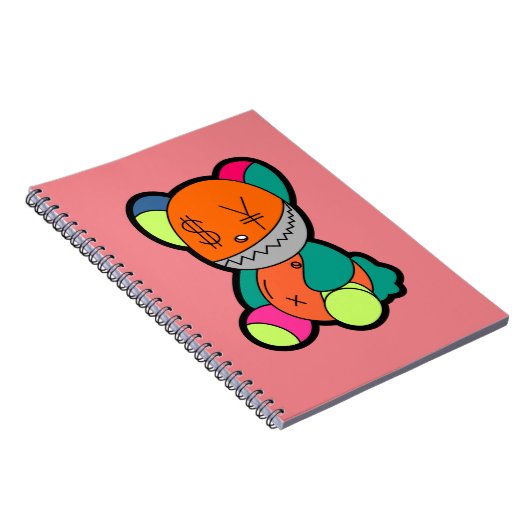 Carnet Colorful bear (Côté Droit)