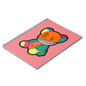 Carnet Colorful bear (Côté gauche)