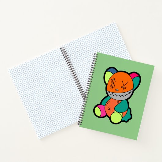 Carnet Colorful bear (Intérieur)