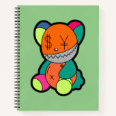 Carnet Colorful bear (Devant)