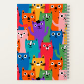 Carnet Colorful cats (Verso)
