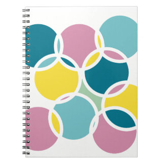 Carnet Colorful Circle Design – Fun Geometric Print