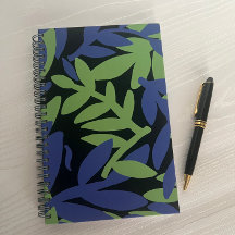 Colorful feuille motif violet vert