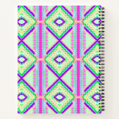 Carnet Colorful Geometric Boho Pattern (Dos)