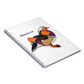 Carnet Colorful mandarin duck (Côté Droit)