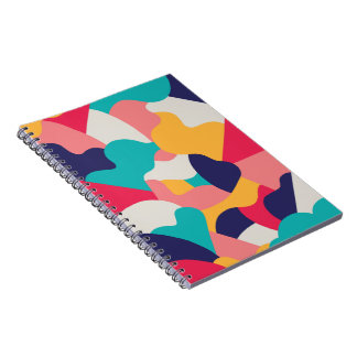 Carnet Colorful pattern
