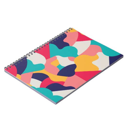 Carnet Colorful pattern (Côté gauche)