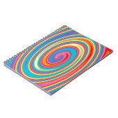 Carnet Colorful pinwheel design (Côté gauche)