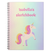 Carnet Colorful sketchbook  (Devant)