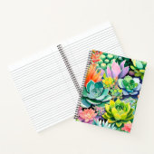 Carnet Colorful Summer Succulent Botanical Garden (Intérieur)