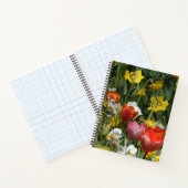 Carnet Colorful Tulips & Daffodils Notebook (Intérieur)