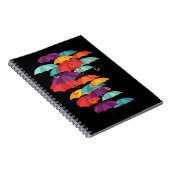 Carnet Colorful Umbrella Pattern (Côté Droit)