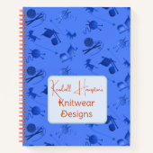 Carnet Colorwork Knitting Graph Paper Designer (Devant)
