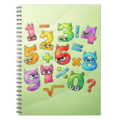 Carnet Colourful Maths Numbers Notebook for Primary Schoo (Devant)