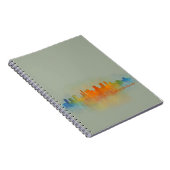 Carnet Columbus Ohio, Ville Skyline, v3 (Côté Droit)