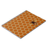 Carnet Comb de miel et abeille (Côté gauche)