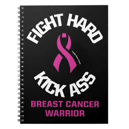 Carnet Combattre Dur...Cancer Du Sein (Devant)