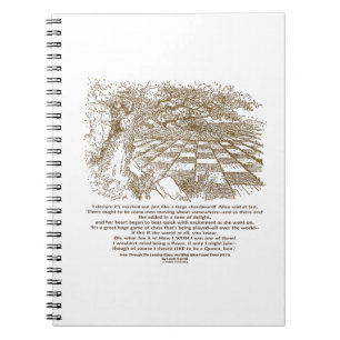 Carnet Comme le grand pays des merveilles de partie