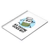 Carnet Comme le thym passe Funny Herb Spice Pun (Côté gauche)
