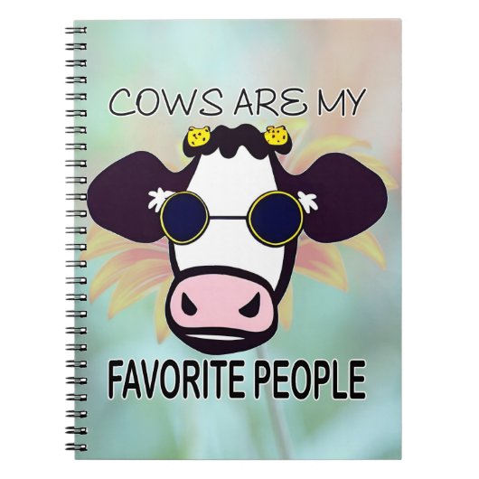 Carnet Comme les vaches plus que les gens (Devant)