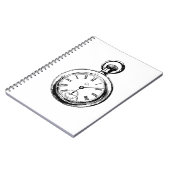 Carnet Comme l'illustration de montre de poche Clockwork (Côté gauche)
