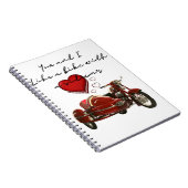 Carnet Comme Une Moto Avec Sidecar (Côté Droit)