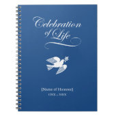 Carnet commémoratif de Peace Dove (Devant)