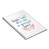 Carnet Commencez chaque jour par une citation (Côté Droit)