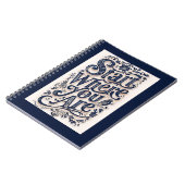 Carnet Commencez Là Où Vous Êtes La Typographie Décorativ (Côté gauche)