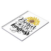 Carnet Commencez par la gentillesse (Côté gauche)