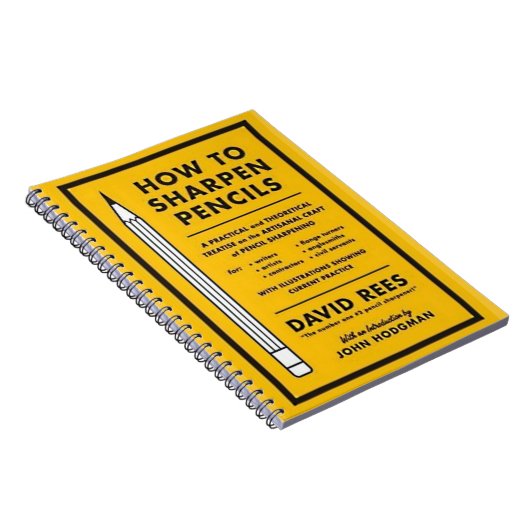 Carnet comment affiler des crayons (Côté Droit)