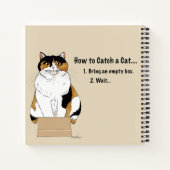 Carnet Comment attraper un chat (Dos)