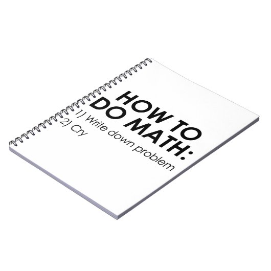 Carnet Comment faire des maths (Côté gauche)