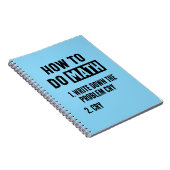 Carnet Comment faire Math Drôle Citation (Côté Droit)