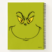 Carnet Comment Grinch Stoe Visage de Noël Dessin (Dos)