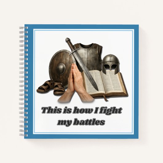 Carnet Comment je mène mes batailles (Devant)