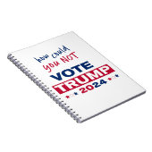 Carnet Comment ne pas voter TRUMP 2024 (Côté Droit)