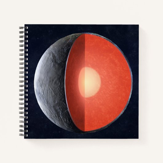 Carnet Comment Une Planète Rocheuse Se Forme. (Devant)