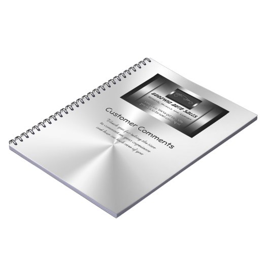 Carnet Commentaires clients des ventes automatiques - fau (Côté gauche)