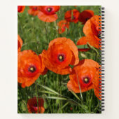 Carnet Common Poppies  (Dos)