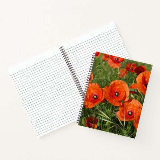 Carnet Common Poppies (Intérieur)