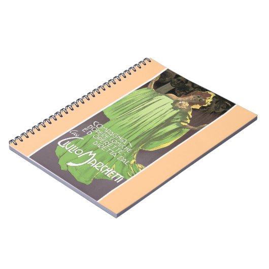 Carnet Compagnia d'Opere Comiche (Côté gauche)