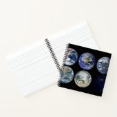 Carnet Comparaison D'Image De Vues Iconiques De La Planèt (Intérieur)