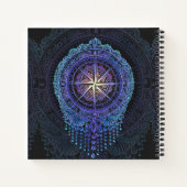 Carnet Compas céleste Mandala (Dos)